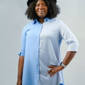 Casual Office Wear| Stylish Shirt Gown